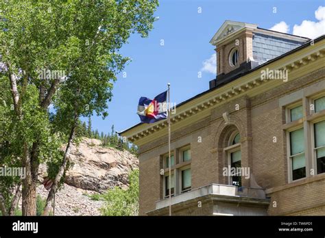 Town Hall In Silverton Colorado Stock Photo Alamy