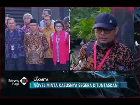 Novel Baswedan Minta Jokowi Usut Tuntas Kasus Kekerasan Penyidik KPK