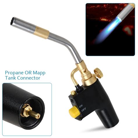 Sanheshun Gas Torch Mapp Gas Blow Torch Map Propane Solderding Brazing