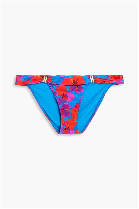 Vix Paula Hermanny Bia Floral Print Low Rise Bikini Briefs The Outnet