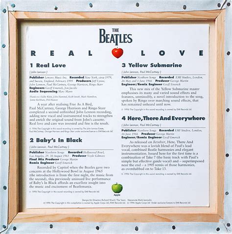 Real Love • Ep By The Beatles