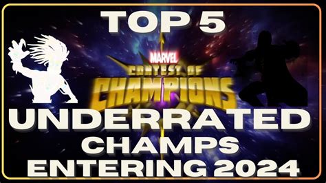 Mcoc Top 5 Underrated Champs Entering 2024 Mcoc Champions Battlegrounds Marvel Youtube