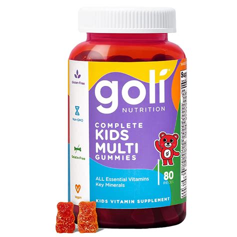 Goli Kids Multivitamin Gummy – 80 Count – Foundation Supplements