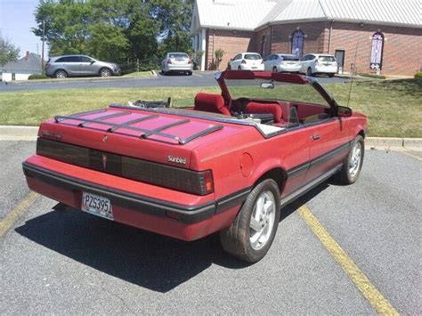 1985 Pontiac Sunbird Convertible 149k A Classic In Great Condition