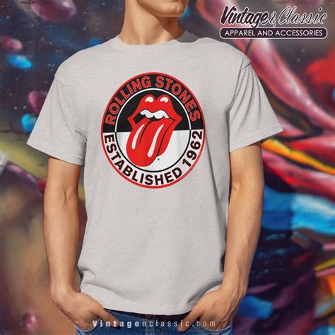 The Rolling Stones Est 1962 Shirt Vintagenclassic Tee