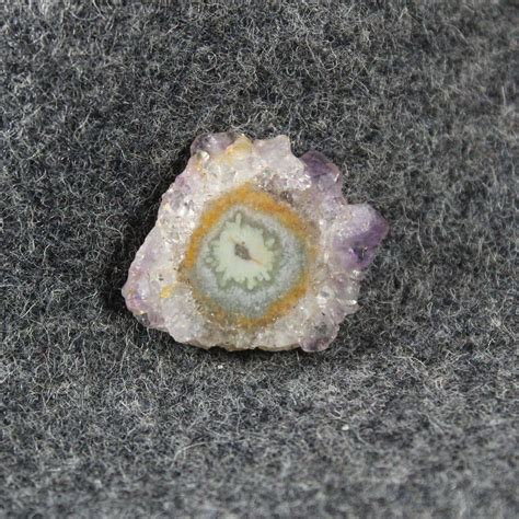 polished amethyst stalactite slice solar quartz specimens uk shop