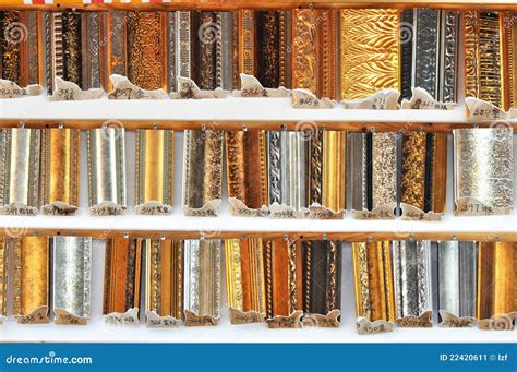 frame material stock image image  store material