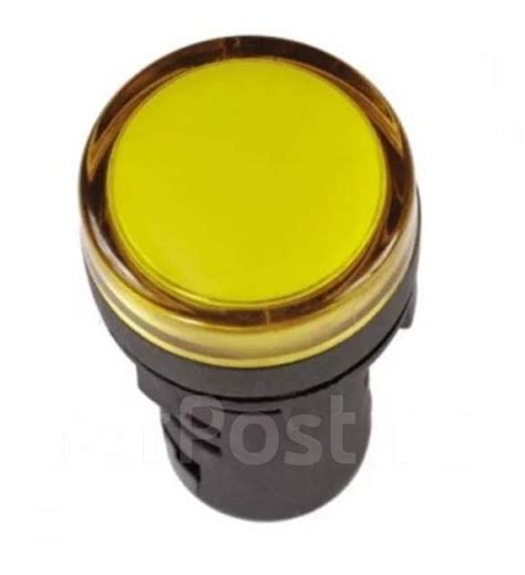 AD-22DS TDM индикатор светодиодный желтый 22mm 220VAC, новый, в наличии ...