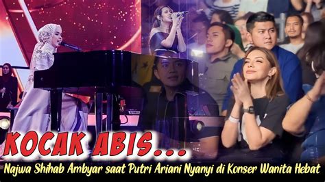 Najwa Shihab Ambyar Bareng Penonton Saat Putri Ariani Duet Titi Dj Di