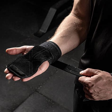 mua real leather weight lifting wrist straps adjustable wrist wraps