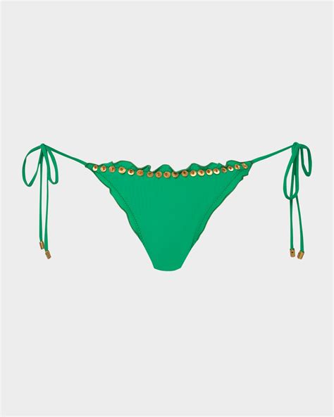 PQ Swim Lace Fanned Full Bikini Bottoms Horchow