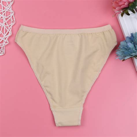 Nude Seamless High Cut Ballet Dance Underwear Briefs Pants Knickers Gymnastics Dancewear