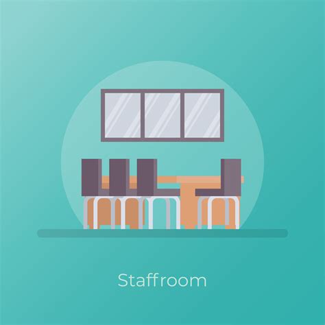 Trendy Staff Room 13884881 Vector Art At Vecteezy