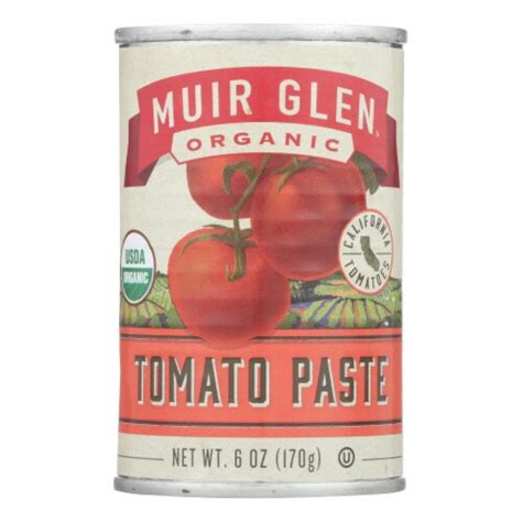 Muir Glen Muir Glen Tomato Paste Tomato Case Of 24 6 Oz Case Of