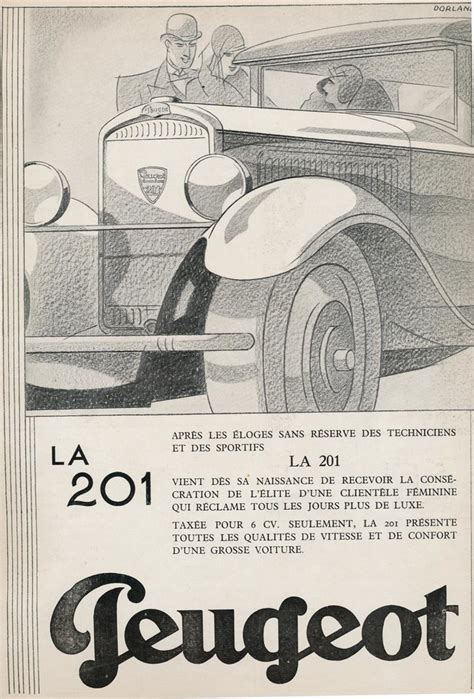 adv Peugeot LA 201 fémina 1929 janwillemsen Flickr