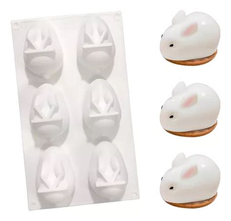 Moldes De Silicona D De Conejo De Pascua Con Forma De Conej Cuotas