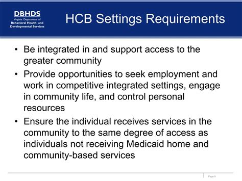 Ppt Virginias Id Waiver Transition Plan In Response To The Cms Hcbs