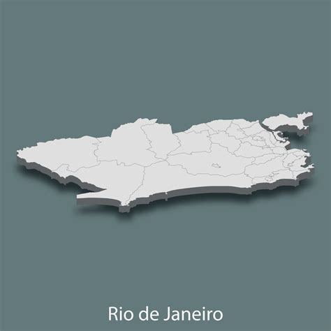 Mapa Estado Do Rio De Janeiro 1