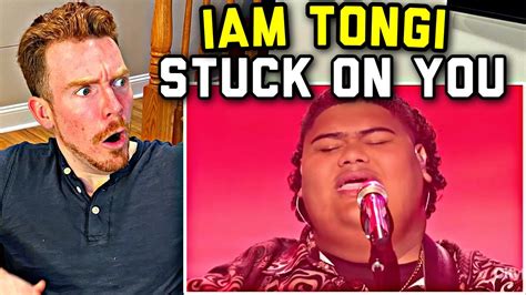 Iam Tongi Stuck On You American Idol Reaction Youtube