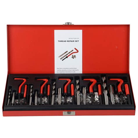 Комплект для ремонта резьбы из 131 предмета M5 M6 M8 M10 M12 для ...