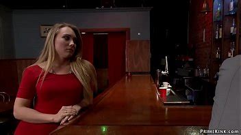 Rubia Atada Y Follada Anal En Bar XVIDEOS