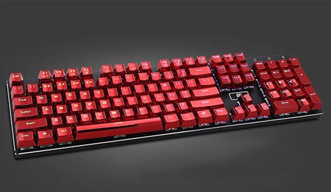 Oem Electroplated Metallic Red Keycaps Flashquark