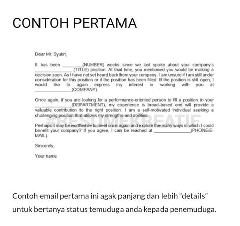 Resume Kreatif On Twitter Contoh Email Yang Sesuai Untuk Bertanya