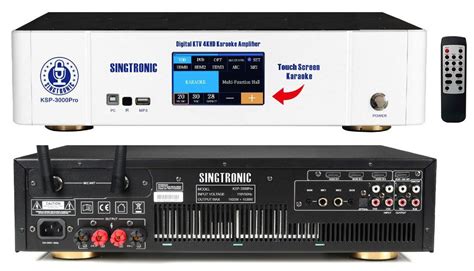 Singtronic KSP 3000Pro Professional 3000W Digital Karaoke Sound