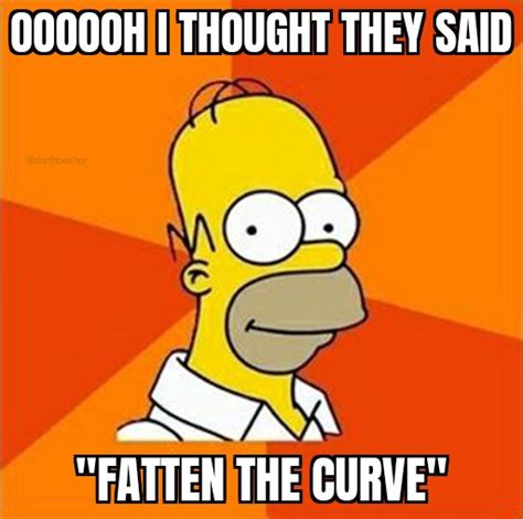 Fattening the curve.. : r/memes