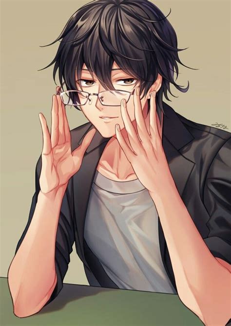 Nerdy Cute Anime Guys With Glasses - Anime Wallpaper HD