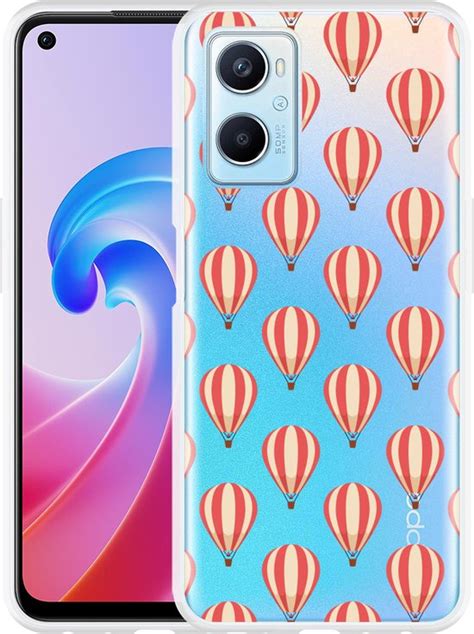 Oppo A96 Hoesje Luchtballonnen Designed By Cazy Bol