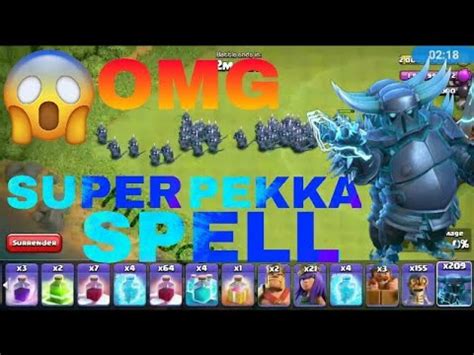 All Max Super Pekka Raid Clash Of Clans Super Pekka Spell Epic