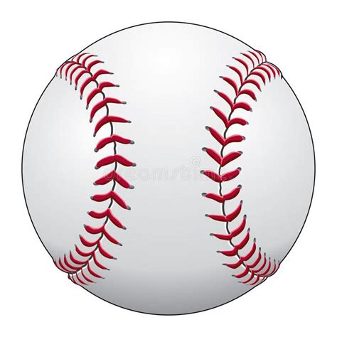 Baseball Stock Vector Illustration Of Sport Stitches Jennies Blog