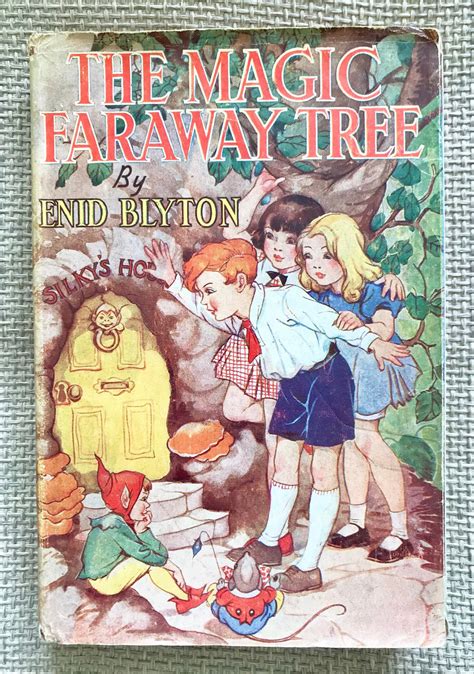 magic faraway tree  enid blyton vintage  hardback etsy uk