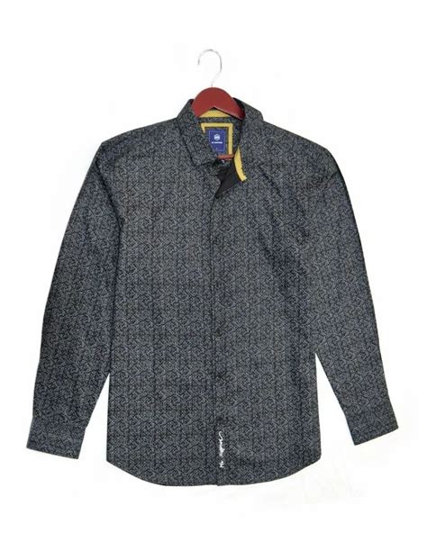 Men Black Cotton Check Shirt Formal Full Sleeves At Rs In Noida