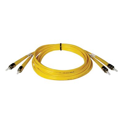 2M DUPLEX SINGLEMODE ST/ST SMF 6FT 8.3/125 FIBER PATCH CABLE 6 (N352-02M)