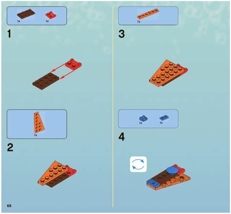 LEGO Instructions For Set 3818 Bikini Bottom Undersea Party SpongeBob