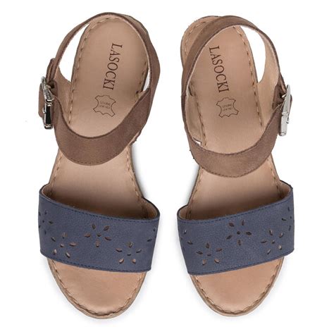 Sandalen Lasocki P683 Cobalt Blue Eschuhe De