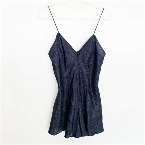 VINTAGE TEDDY BODYSUIT LINGERIE VICTORIAN ESQUE NYLON Gem