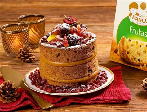 Receita De Naked Panetone De Frutas Doce De Leite Comida E Receitas