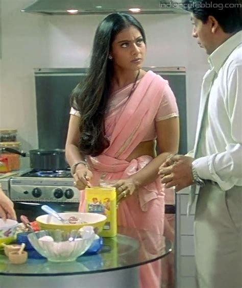 Kajol Bollywood Actress Cms Hot Saree Hd Caps Indiancelebblog