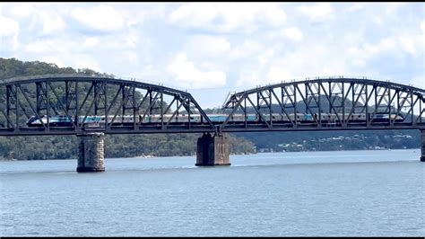 Australian Trains The Hawkesbury River Bridge Youtube