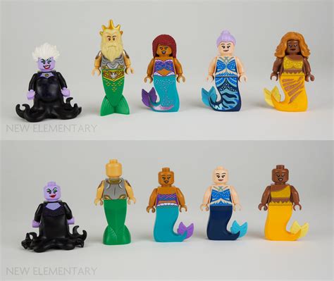 lego disney review    mermaid royal clamshell