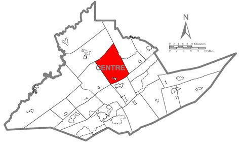 Filemap Of Boggs Township Centre County Pennsylvania Highlightedpng