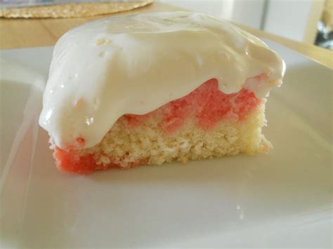 Allys Sweet And Savory Eats Strawberry Poke Cake