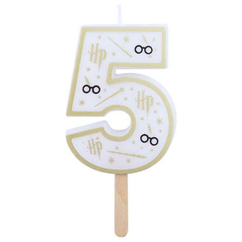 7cm Harry Potter Number 5 Candle 1