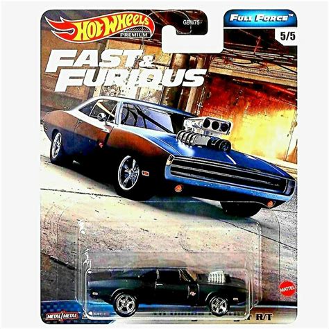 Hot Wheels Fast Furious Dodge Charger R T Hotwheels Premium Fast Furious Full Force