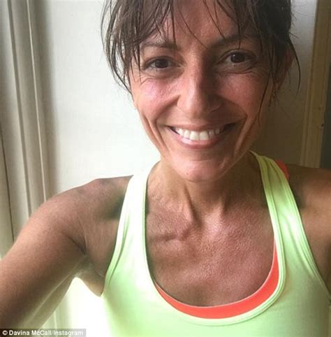 Davina McCall Slips Into A Daring Thong Bikini At 50 Daily Mail Online