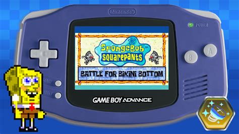SpongeBob SquarePants Battle For Bikini Bottom On The Gameboy Advance YouTube