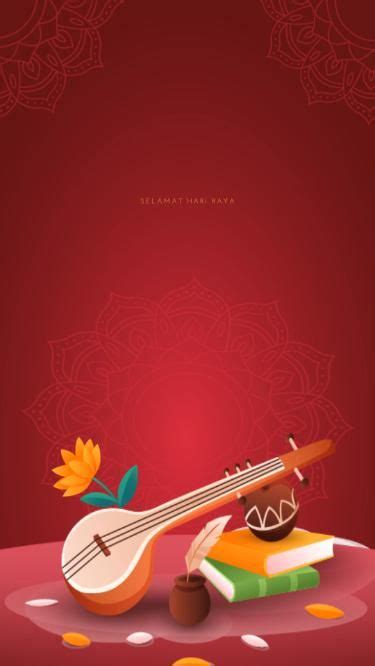Ucapan Hari Raya Saraswati Wallpaper Kartun Penyimpanan Foto Gambar